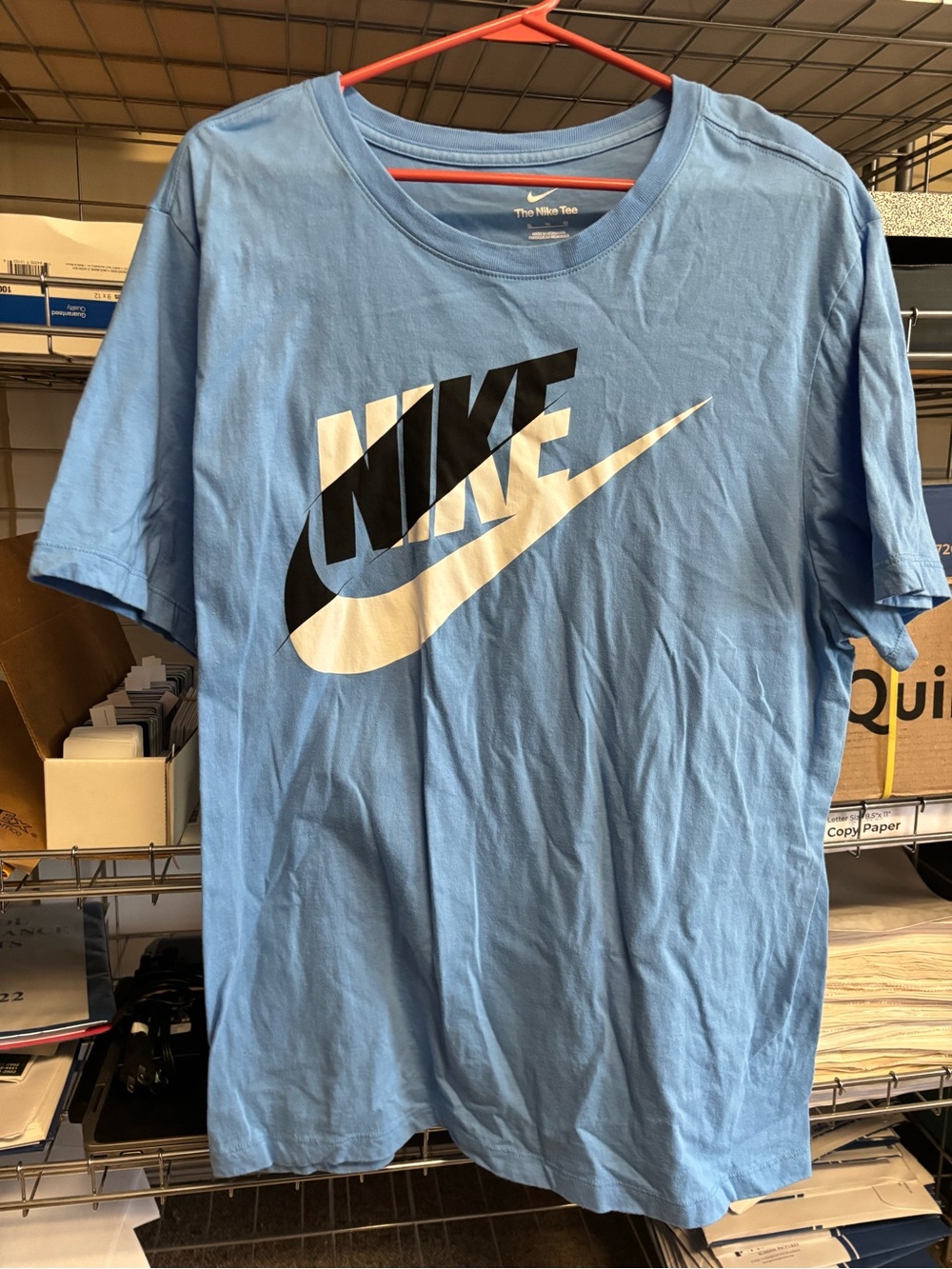 Carolina Blue Nike Tee-XL